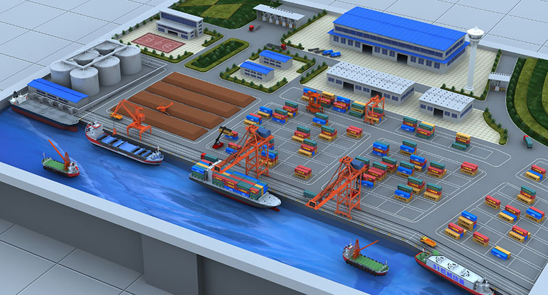 巧家县工业沙盘3