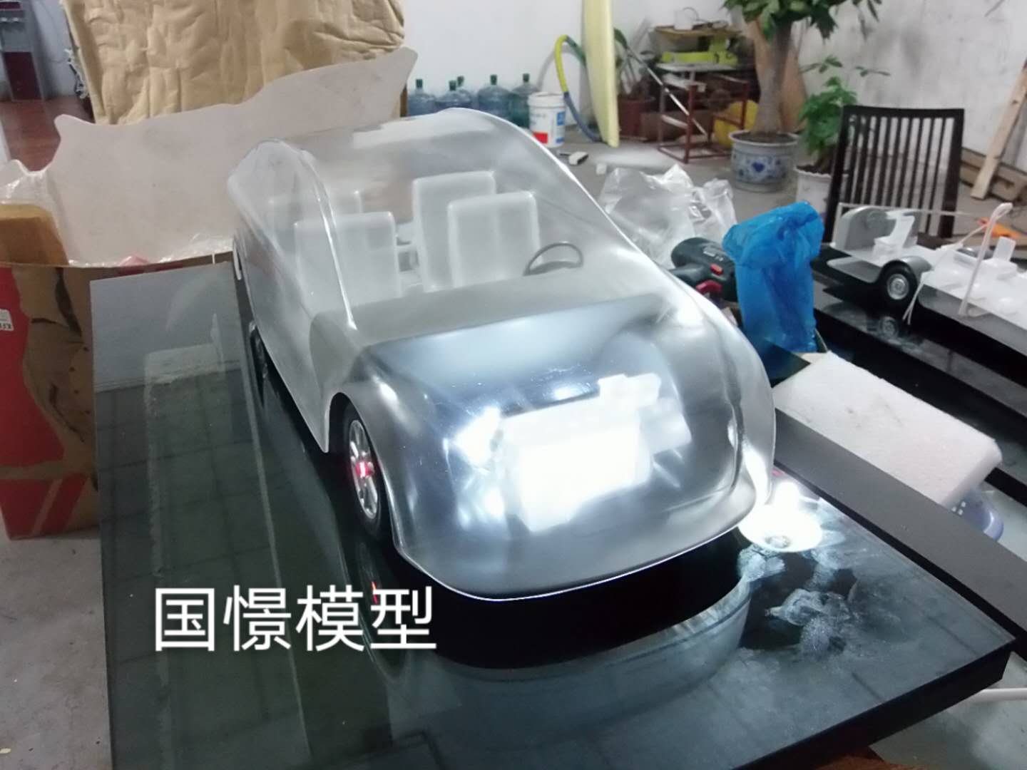 巧家县透明车模型