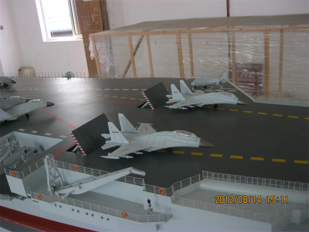 巧家县辽宁舰模型